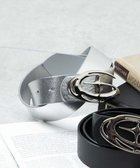 【ウィゴー/WEGO】のLBIGバックルベルト2 シルバー|ID: prp329100004600707 ipo3291000000032710024