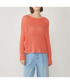 【グレース コンチネンタル/GRACE CONTINENTAL】のスパンメッシュニットトップ オレンジ|ID: prp329100004600718 ipo3291000000032710157