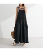 【グリーンパークス/Green Parks】の・Petit Fleur フリルティアードキャミワンピ Black|ID: prp329100004600726 ipo3291000000032710199