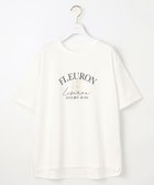 【エニィ スィス/any SiS】の【洗える】ロゴ刺繍 Tシャツ オフフラワー|ID: prp329100004600733 ipo3291000000032710243