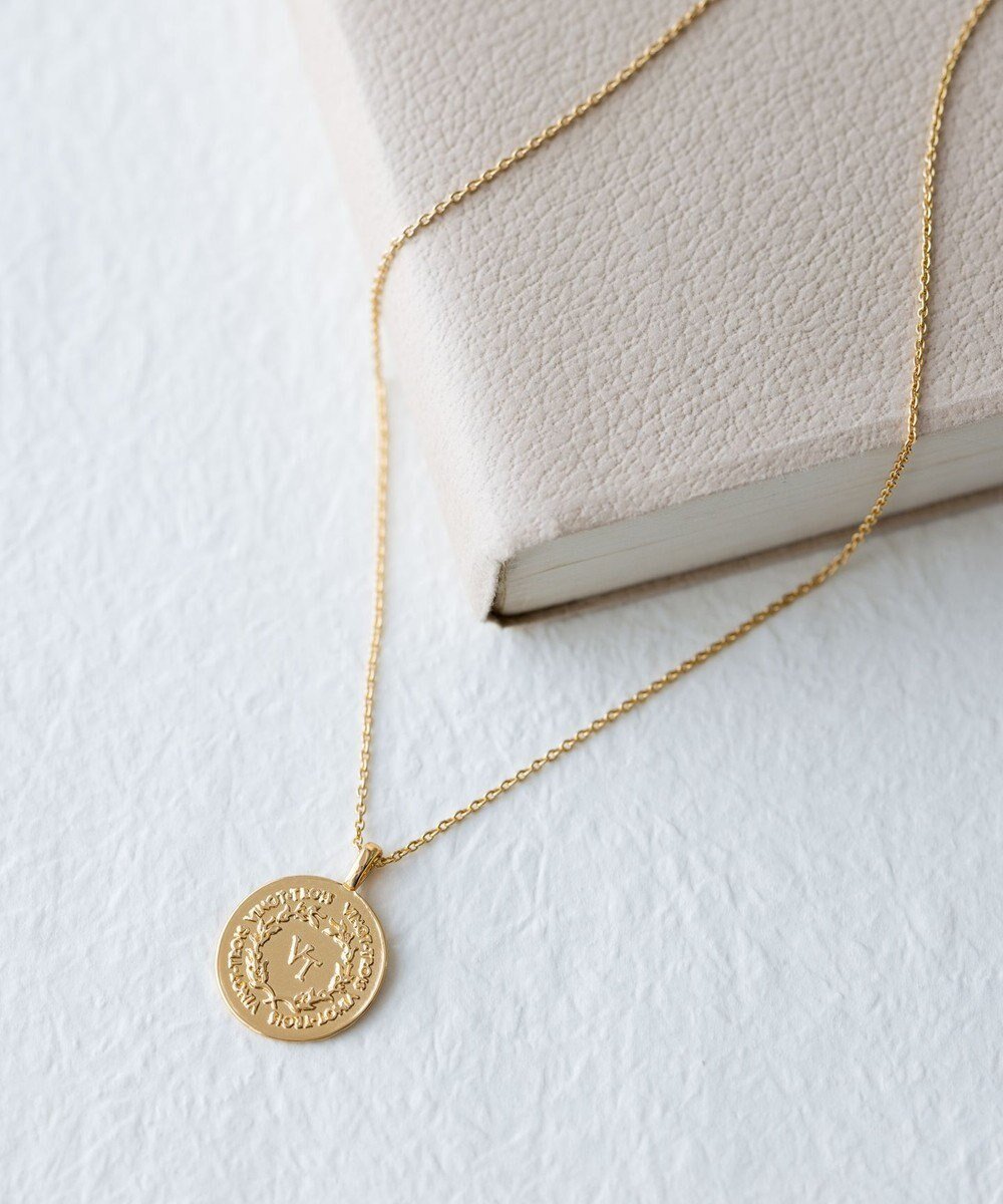 【23区/NIJYUSANKU】のVTコイン ネックレス インテリア・キッズ・メンズ・レディースファッション・服の通販 founy(ファニー) 　ファッション　Fashion　レディースファッション　Fashion for Women　ジュエリー　Jewelry　ネックレス　Necklaces & Pendants　2025年　2025　2025-2026秋冬・A/W　Autumn/Winter 2025–26 AW25–26　アクセサリー　Fashion Accessories　コイン　Coin, Coin Design　シルバー　Silver, Metallic Silver　チェーン　Chain, Chain Strap　ネックレス　Necklace, Pendant Necklace　モチーフ　Motif, Design Theme　リーフ　Leaf, Botanical Leaf　エレガント 上品　Elegant　無地　Plain, Solid Color　ゴールド系|ID: prp329100004600739 ipo3291000000035571329