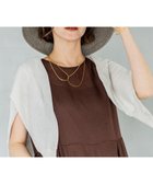 【23区/NIJYUSANKU】の【Oggi10月号掲載】ダブルチェーン ネックレス ゴールド系|ID: prp329100004600742 ipo3291000000035665137