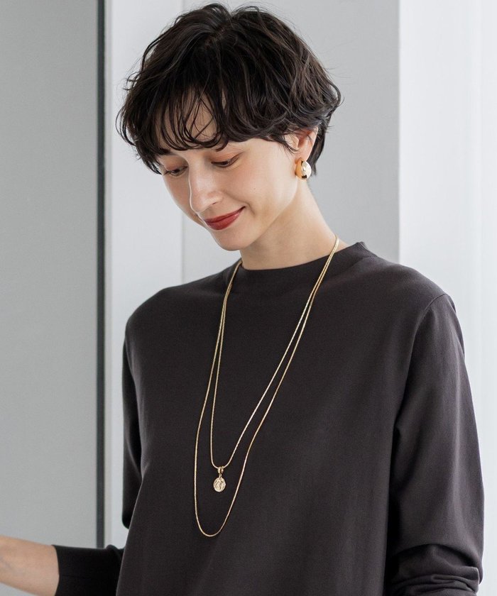 【23区/NIJYUSANKU】のクリッカーコインWチェーンネックレス インテリア・キッズ・メンズ・レディースファッション・服の通販 founy(ファニー) https://founy.com/ ファッション Fashion レディースファッション Fashion for Women ジュエリー Jewelry ネックレス Necklaces & Pendants 2025年 2025 2025-2026秋冬・A/W Autumn/Winter 2025–26 AW25–26 アクセサリー Fashion Accessories コイン Coin, Coin Design シルバー Silver, Metallic Silver シンプル Simple, Minimal チェーン Chain, Chain Strap ネックレス Necklace, Pendant Necklace フォーマル Formal, Dressy ロング Long, Long-Length エレガント 上品 Elegant |ID: prp329100004600747 ipo3291000000033712350