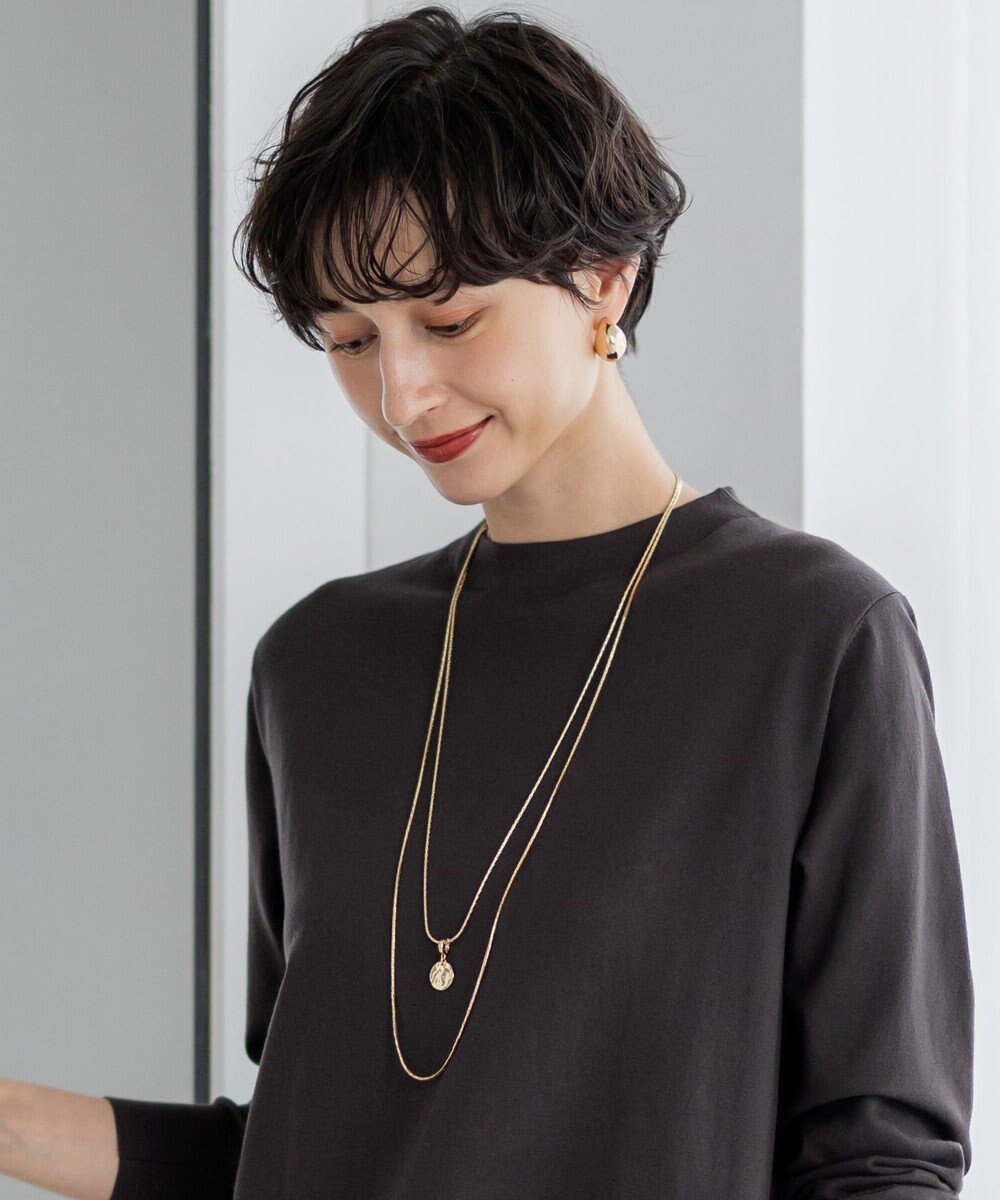 【23区/NIJYUSANKU】のクリッカーコインWチェーンネックレス インテリア・キッズ・メンズ・レディースファッション・服の通販 founy(ファニー) 　ファッション　Fashion　レディースファッション　Fashion for Women　ジュエリー　Jewelry　ネックレス　Necklaces & Pendants　2025年　2025　2025-2026秋冬・A/W　Autumn/Winter 2025–26 AW25–26　アクセサリー　Fashion Accessories　コイン　Coin, Coin Design　シルバー　Silver, Metallic Silver　シンプル　Simple, Minimal　チェーン　Chain, Chain Strap　ネックレス　Necklace, Pendant Necklace　フォーマル　Formal, Dressy　ロング　Long, Long-Length　エレガント 上品　Elegant　ゴールド系|ID: prp329100004600747 ipo3291000000035772329