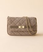 【23区/NIJYUSANKU】のスエード キルティング ショルダーバッグ ベージュ系|ID: prp329100004600749 ipo3291000000032710298