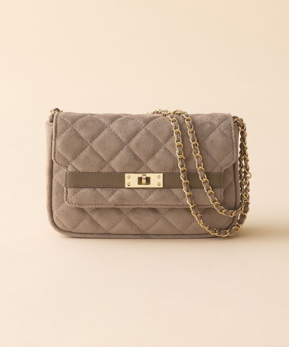 【23区/NIJYUSANKU】のスエード キルティング ショルダーバッグ 人気、トレンドファッション・服の通販 founy(ファニー) ファッション Fashion レディースファッション Fashion for Women バッグ Bags 2025年 2025 2025-2026秋冬・A/W Autumn/Winter 2025–26 AW25–26 おすすめ Recommended / Our Picks キルティング Quilted, Quilting ショルダー Shoulder, Shoulder Strap チェーン Chain, Chain Strap ベスト Vest, Waistcoat ポケット Pocket, Pocket Detail エレガント 上品 Elegant 財布 Wallet, Purse 軽量 Lightweight, Ultra Light other-1|ID: prp329100004600749 ipo3291000000035712622