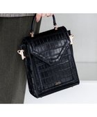 【23区/NIJYUSANKU】のエンボス ミニ ショルダーバッグ ブラック系|ID: prp329100004600751 ipo3291000000032710308