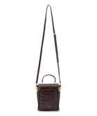 【23区/NIJYUSANKU】のエンボス ミニ ショルダーバッグ ダークブラウン系|ID: prp329100004600751 ipo3291000000032710309