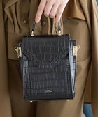 【23区/NIJYUSANKU】の【VERY12月号掲載】エンボス ミニ ショルダーバッグ ブラック系|ID: prp329100004600751 ipo3291000000033617605