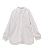【アースミュージックアンドエコロジー/earth music&ecology】のバックドロストシアーストライプオーバーシャツ 人気、トレンドファッション・服の通販 founy(ファニー) ファッション Fashion レディースファッション Fashion for Women トップス・カットソー Cut & Sew Tops シャツ・ブラウス・オフィスカジュアル Elegant Blouses & Button-Ups 新作・新入荷 New Arrivals / New In おすすめ Recommended / Our Picks ギャザー Gathered, Ruffled シンプル Simple, Minimal ストライプ Stripe, Striped Pattern フロント Front, Front Design ヘムライン Hemline, Bottom Cut ポケット Pocket, Pocket Detail モノトーン Monotone, Black and White 夏 Summer 春 Spring S/S・春夏 SS, Spring/Summer, Warm Season 無地 Plain, Solid Color thumbnail Stripe Beige|ID: prp329100004600783 ipo3291000000032710434