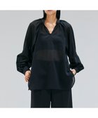 【ベイジ,/BEIGE,】の【洗える】MOYE / シアーウールパフスリーブブラウス Black|ID: prp329100004600798 ipo3291000000033069059