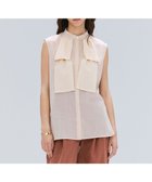 【ベイジ,/BEIGE,】の【洗える】MOYE / シアーウールビックボウタイブラウス Ecru|ID: prp329100004600801 ipo3291000000033069069