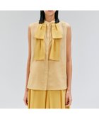 【ベイジ,/BEIGE,】の【洗える】MOYE / シアーウールビックボウタイブラウス Mustard|ID: prp329100004600801 ipo3291000000033069070