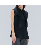 【ベイジ,/BEIGE,】の【洗える】MOYE / シアーウールビックボウタイブラウス Black|ID: prp329100004600801 ipo3291000000033069071