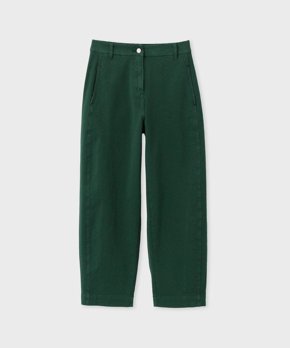 【ポール スミス/Paul Smith】のバレルシルエット チノパンツ インテリア・キッズ・メンズ・レディースファッション・服の通販 founy(ファニー) 　ファッション　Fashion　レディースファッション　Fashion for Women　パンツ　Pants & Trousers　新作・新入荷　New Arrivals / New In　トレンド　Trend, Trending Now　ワイド　Wide, Wide Fit　夏　Summer　S/S・春夏　SS, Spring/Summer, Warm Season　A/W・秋冬　Autumn/Winter　オリーブ|ID: prp329100004600817 ipo3291000000032710575