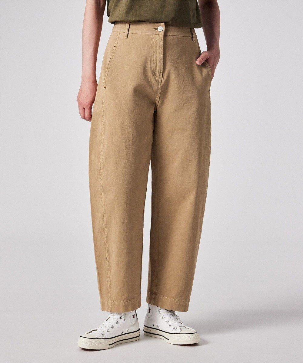 【ポール スミス/Paul Smith】のバレルシルエット チノパンツ 人気、トレンドファッション・服の通販 founy(ファニー) 　ファッション　Fashion　レディースファッション　Fashion for Women　パンツ　Pants & Trousers　トレンド　Trend, Trending Now　ワイド　Wide, Wide Fit　夏　Summer　S/S・春夏　SS, Spring/Summer, Warm Season　A/W・秋冬　Autumn/Winter　 other-1|ID: prp329100004600817 ipo3291000000033655377