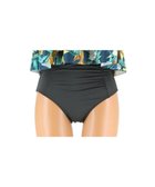 【三愛水着楽園/San-ai Resort】の【SALE】【Coral veil】Lily Garden ワンピ見えハイウエスト ビキニ 9号/11号 グリーン|ID: prp329100004601697 ipo3291000000032717573