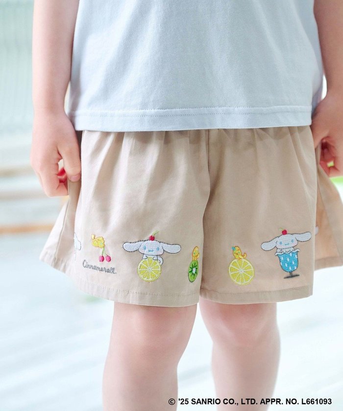 【エニィ/ANY / KIDS】の【any FAM ×サンリオキャラクターズ】裾刺繍 キュロット インテリア・キッズ・メンズ・レディースファッション・服の通販 founy(ファニー) https://founy.com/ ファッション Fashion キッズファッション Fashion for Kids ボトムス Bottoms 春 Spring キャラクター Character, Licensed Characters キュロット Culottes, Wide Shorts スパンコール Sequins, Sequin Embellishment スリーブ Sleeve, Long Sleeve / Short Sleeve ネックレス Necklace, Pendant Necklace ポケット Pocket, Pocket Detail モチーフ Motif, Design Theme S/S・春夏 SS, Spring/Summer, Warm Season おすすめ Recommended / Our Picks 夏 Summer |ID: prp329100004601699 ipo3291000000032975464