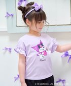 【エニファム/any FAM / KIDS】の【any FAM ×サンリオキャラクターズ】ミラクルスパンコール Tシャツ クロミ×ラベンダー|ID: prp329100004601702 ipo3291000000032717595