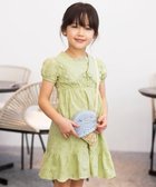 【エニファム/any FAM / KIDS】のエンブロイダリー レース ワンピース ライム|ID: prp329100004601706 ipo3291000000032717608