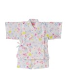 【ミキハウスホットビスケッツ/MIKI HOUSE HOT BISCUITS / KIDS】の【80-120cm】キャビットちゃん ちょうちょ柄甚平スーツ 白|ID: prp329100004601727 ipo3291000000032717807