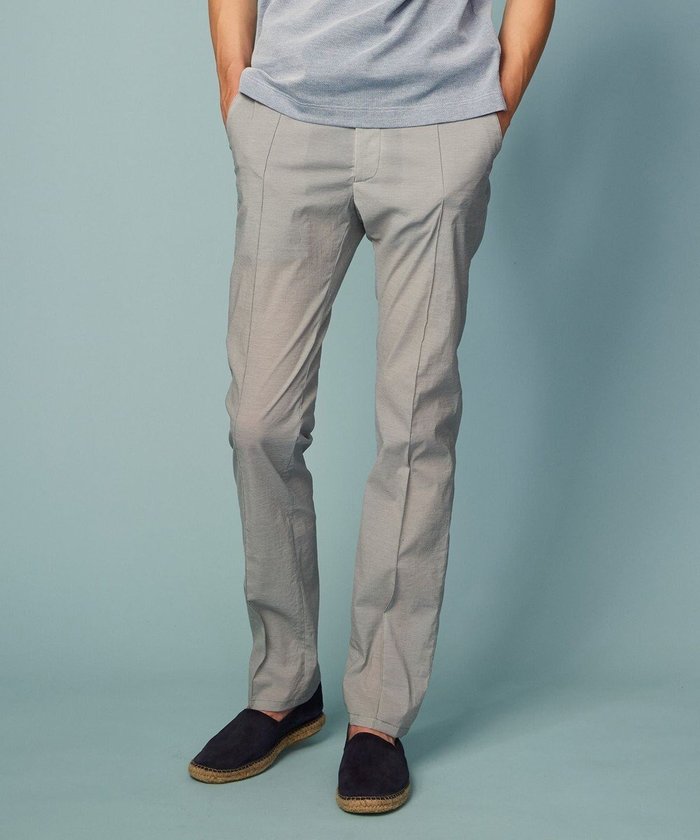 【ジョセフ アブード/JOSEPH ABBOUD / MEN】の【ウエストも伸びる!/ポケッタブル/ハイパワーストレッチ/Eco撥水】アクティブレジャーパンツ インテリア・キッズ・メンズ・レディースファッション・服の通販 founy(ファニー) https://founy.com/ ファッション Fashion メンズファッション Fashion for Men ボトムス Bottoms 春 Spring 軽量 Lightweight, Ultra Light シャーリング Shirring, Ruched スマート Smart, Elegant フィット Fit, Slim Fit フロント Front, Front Design ポケット Pocket, Pocket Detail S/S・春夏 SS, Spring/Summer, Warm Season 再入荷 Restock / Back in Stock 夏 Summer 旅行 Travel |ID: prp329100004601787 ipo3291000000032718172
