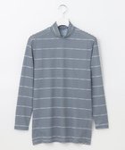 【23区 ゴルフ/23区GOLF / MEN】の【MEN】【吸水速乾・UVケア】ボーダー柄 インナーカットソー ネイビー系1|ID: prp329100004601807 ipo3291000000032718415