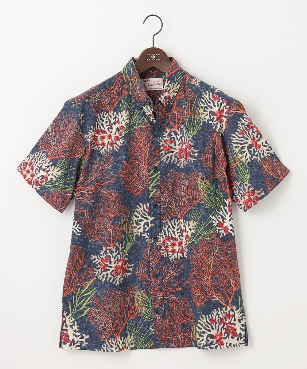 【ジョセフ アブード/JOSEPH ABBOUD / MEN】の【ハワイの老舗アロハブランドとコラボ】KAHALA ALOHA アロハ シャツ インテリア・キッズ・メンズ・レディースファッション・服の通販 founy(ファニー) 　ファッション　Fashion　メンズファッション　Fashion for Men　トップス・カットソー　Cut & Sew Tops　メンズシャツ　Shirts　アロハ　Aloha　春　Spring　コラボ　Collaboration, Collab　ビーチ　Beach, Seaside　ブロード　Broadcloth, Fine Cotton　プリント　Print, Printed Pattern　リラックス　Relax, Relaxed Fit　ワーク　Workwear, Utility Style　S/S・春夏　SS, Spring/Summer, Warm Season　夏　Summer　レッド系6|ID: prp329100004601809 ipo3291000000032718438