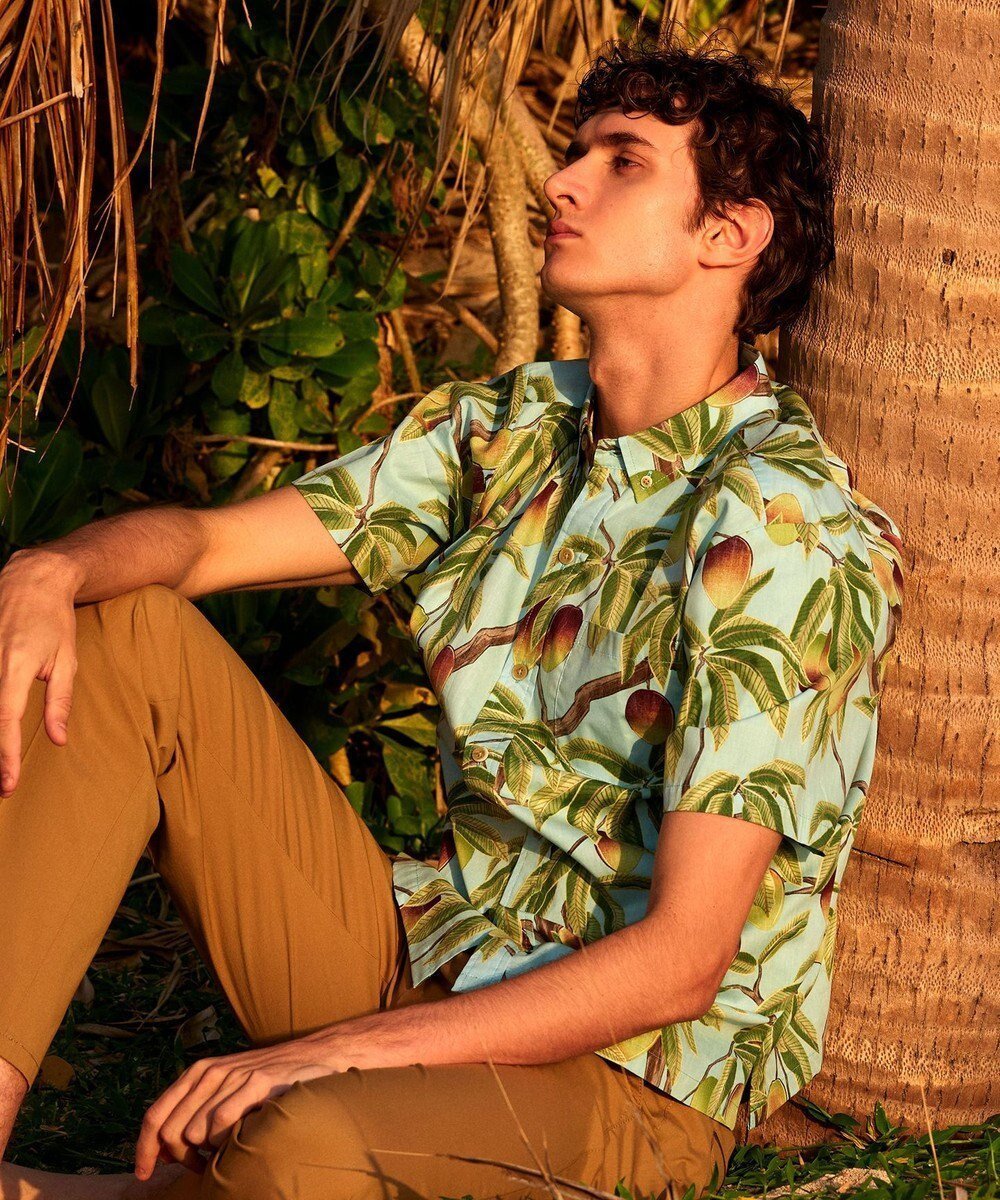 【ジョセフ アブード/JOSEPH ABBOUD / MEN】の【ハワイの老舗アロハブランドとコラボ】KAHALA ALOHA アロハ シャツ インテリア・キッズ・メンズ・レディースファッション・服の通販 founy(ファニー) 　ファッション　Fashion　メンズファッション　Fashion for Men　トップス・カットソー　Cut & Sew Tops　メンズシャツ　Shirts　アロハ　Aloha　春　Spring　コラボ　Collaboration, Collab　ビーチ　Beach, Seaside　ブロード　Broadcloth, Fine Cotton　プリント　Print, Printed Pattern　リラックス　Relax, Relaxed Fit　ワーク　Workwear, Utility Style　S/S・春夏　SS, Spring/Summer, Warm Season　夏　Summer　ブルー系6|ID: prp329100004601809 ipo3291000000032718439