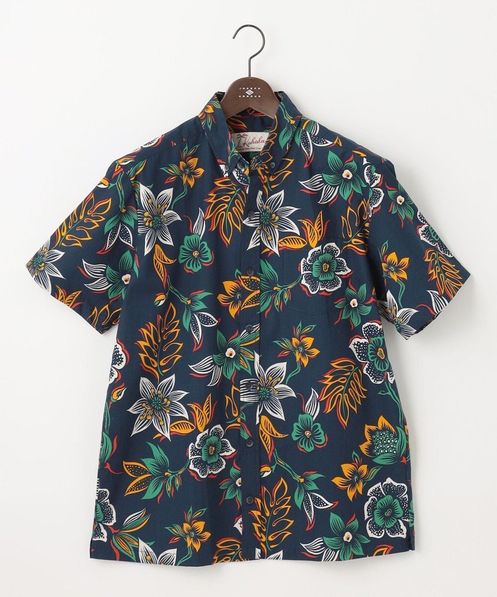 【ジョセフ アブード/JOSEPH ABBOUD / MEN】の【ハワイの老舗アロハブランドとコラボ】KAHALA ALOHA アロハ シャツ インテリア・キッズ・メンズ・レディースファッション・服の通販 founy(ファニー) 　ファッション　Fashion　メンズファッション　Fashion for Men　トップス・カットソー　Cut & Sew Tops　メンズシャツ　Shirts　アロハ　Aloha　春　Spring　コラボ　Collaboration, Collab　ビーチ　Beach, Seaside　ブロード　Broadcloth, Fine Cotton　プリント　Print, Printed Pattern　リラックス　Relax, Relaxed Fit　ワーク　Workwear, Utility Style　S/S・春夏　SS, Spring/Summer, Warm Season　夏　Summer　ネイビー系6|ID: prp329100004601809 ipo3291000000032718441