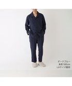 【ウチノ/UCHINO / MEN】のマシュマロガーゼ ベーシック メンズパジャマ ダークブルー|ID: prp329100004601813 ipo3291000000032718543