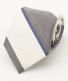 【ジェイ プレス/J.PRESS / MEN】の【LINEN MIX COLLECTION】 レジメンタル ネクタイ ブラウン系1|ID: prp329100004601834 ipo3291000000033511643