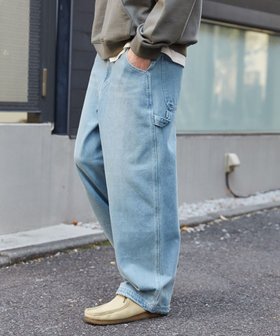 【ウィゴー/WEGO / MEN】のイージーペインターデニムパンツ 人気、トレンドファッション・服の通販 founy(ファニー) ファッション Fashion メンズファッション Fashion for Men ボトムス Bottoms デニムパンツ・ジーンズ Denim Pants ヴィンテージ Vintage Style 春 Spring シンプル Simple, Minimal スマホ Smartphone, Mobile Device セットアップ Set-Up, Coordinated Outfit ダウン Down, Puffer デニム Denim, Jeans Material ベーシック Basic, Essential 無地 Plain, Solid Color ループ Loop, Loop Knit ワイド Wide, Wide Fit S/S・春夏 SS, Spring/Summer, Warm Season 再入荷 Restock / Back in Stock 夏 Summer |ID:prp329100004601862