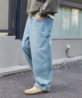 【ウィゴー/WEGO / MEN】のイージーペインターデニムパンツ 人気、トレンドファッション・服の通販 founy(ファニー) ファッション Fashion メンズファッション Fashion for Men ボトムス Bottoms デニムパンツ・ジーンズ Denim Pants ヴィンテージ Vintage Style 春 Spring シンプル Simple, Minimal スマホ Smartphone, Mobile Device セットアップ Set-Up, Coordinated Outfit ダウン Down, Puffer デニム Denim, Jeans Material ベーシック Basic, Essential 無地 Plain, Solid Color ループ Loop, Loop Knit ワイド Wide, Wide Fit S/S・春夏 SS, Spring/Summer, Warm Season 再入荷 Restock / Back in Stock 夏 Summer |ID:prp329100004601862