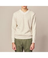 【ジョセフ アブード/JOSEPH ABBOUD / MEN】の【洗える・イタリア糸使用】コットンスラブ Vネック ニット 人気、トレンドファッション・服の通販 founy(ファニー) ファッション Fashion メンズファッション Fashion for Men トップス・カットソー Cut & Sew Tops ニット・セーター / 定番トップス Knit Tops & Sweaters イタリア Italy セーター Sweater, Knitwear 夏 Summer 春 Spring S/S・春夏 SS, Spring/Summer, Warm Season 洗える Machine Washable 無地 Plain, Solid Color |ID:prp329100004601909