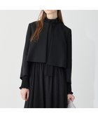 【23区/NIJYUSANKU】の【APPLAUDIR】バックサテンジョーゼット ジャケット ブラック系|ID: prp329100004601925 ipo3291000000032719371