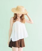 【三愛水着楽園/San-ai Resort】の3点セット水着 9M・11L【San-ai Resort(サンアイリゾート)】 ホワイト×ブラウン|ID: prp329100004601929 ipo3291000000032719489
