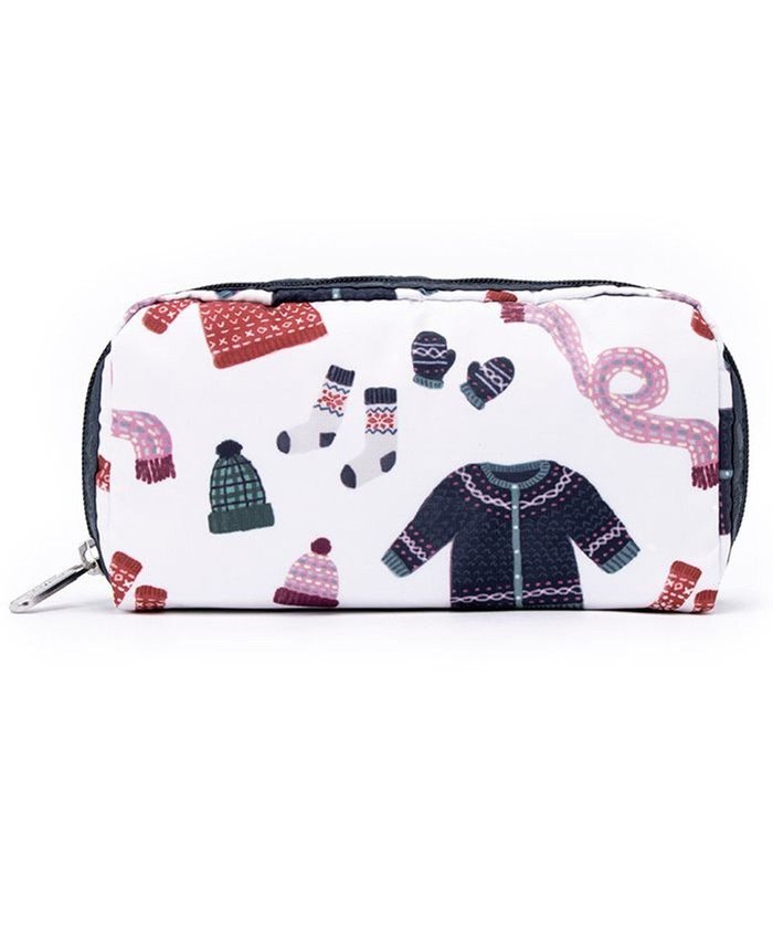 【レスポートサック/LeSportsac】のRECTANGULAR COSMETIC/コージークローズアイボリー インテリア・キッズ・メンズ・レディースファッション・服の通販 founy(ファニー) https://founy.com/ ファッション Fashion レディースファッション Fashion for Women ミニ財布・二つ折り財布 Wallets & Card Cases ポーチ&ミニバッグ Pouches & Mini Bags スクエア Square, Square Shape プリント Print, Printed Pattern ポケット Pocket, Pocket Detail ポーチ Pouch, Small Case マフラー Scarf, Muffler 冬 Winter / This Winter 財布 Wallet, Purse |ID: prp329100004602045 ipo3291000000032720686