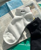 【ウィゴー/WEGO】のニュアンスロゴ刺繍ショートソックス ホワイト|ID: prp329100004602123 ipo3291000000032721420