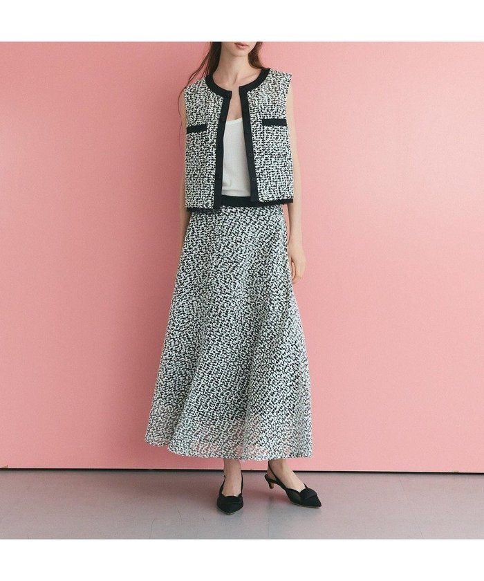 【グレース コンチネンタル/GRACE CONTINENTAL】のフェザーembドレス インテリア・キッズ・メンズ・レディースファッション・服の通販 founy(ファニー) https://founy.com/ ファッション Fashion レディースファッション Fashion for Women ワンピース Dresses フォーマル・パーティードレス・結婚式用ドレス Elegant & Casual Dresses 新作・新入荷 New Arrivals / New In セパレート Separate, Two-Piece チュール Tulip, Tulip Motif ドレス Dress, One-Piece フェザー Feather, Feather Detail フェザーヤーン Feather Yarn, Fluffy Yarn 夏 Summer 春 Spring S/S・春夏 SS, Spring/Summer, Warm Season |ID: prp329100004602152 ipo3291000000032721652