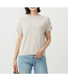 【ジェイ プレス/J.PRESS】の【洗える】COTTON POLYESTER 襟付き ニット グレージュ系|ID: prp329100004602169 ipo3291000000033069279