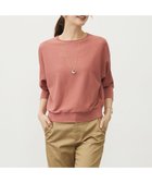 【ジェイ プレス/J.PRESS】の【WEB限定カラーあり・洗える】COTTON POLYESTER ドルマンスリーブ ニット ローズピンク系|ID: prp329100004602175 ipo3291000000032721811