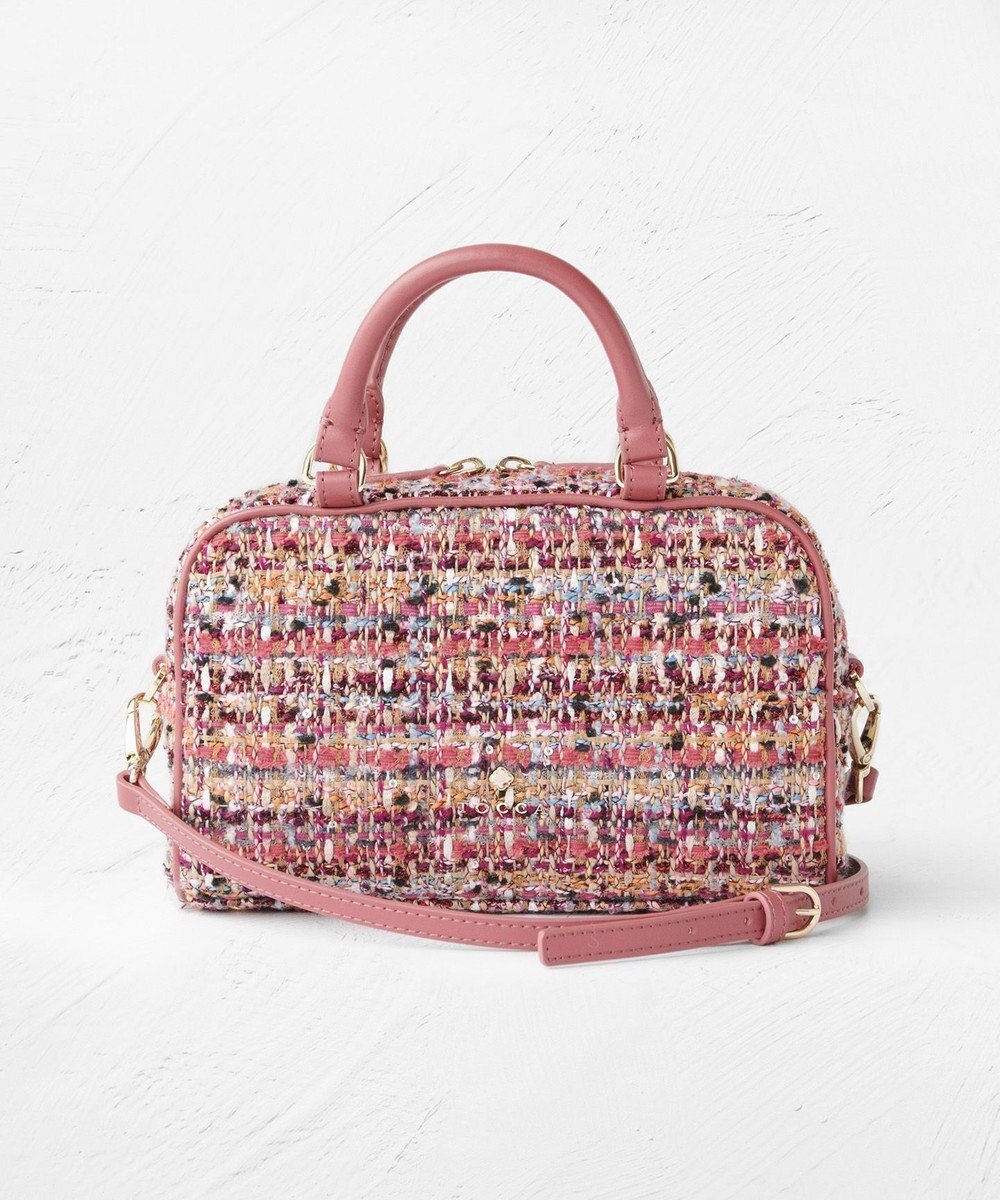 【トッカ/TOCCA】のOREILLER BAG ミニボストンバッグ インテリア・キッズ・メンズ・レディースファッション・服の通販 founy(ファニー) 　ファッション　Fashion　レディースファッション　Fashion for Women　バッグ　Bags　アクセサリー　Fashion Accessories　キルト　Quilt, Quilted Fabric　コンパクト　Compact, Small Size　ジップ　Zip, Zipper　スマホ　Smartphone, Mobile Device　財布　Wallet, Purse　トレンド　Trend, Trending Now　フォルム　Silhouette, Form　ボストンバッグ　Boston Bag, Retro Bag　ポケット　Pocket, Pocket Detail　モダン　Modern, Contemporary　リボン　Ribbon, Bow　リュクス　Luxury, Elegant, High-End, Chic　A/W・秋冬　Autumn/Winter　冬　Winter / This Winter　新作・新入荷　New Arrivals / New In　ローズ系|ID: prp329100004602180 ipo3291000000032721845