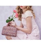 【トッカ/TOCCA】の【美人百花掲載】OREILLER BAG ミニボストンバッグ ローズ系|ID: prp329100004602180 ipo3291000000033281368