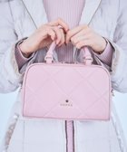 【トッカ/TOCCA】の【美人百花掲載】OREILLER BAG ミニボストンバッグ ピンク系|ID: prp329100004602180 ipo3291000000034349946