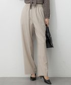 【23区/NIJYUSANKU】の【先行予約/洗える】トリアセスラブストレッチ ワイド パンツ ベージュ系|ID: prp329100004602185 ipo3291000000032721869