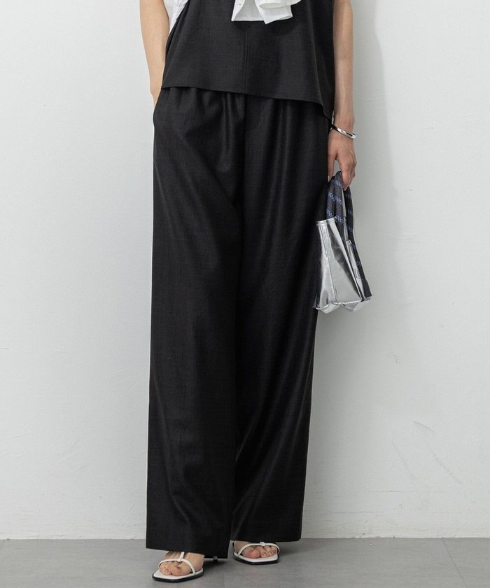 【23区/NIJYUSANKU】の【洗える】トリアセスラブストレッチ ワイド パンツ インテリア・キッズ・メンズ・レディースファッション・服の通販 founy(ファニー) https://founy.com/ ファッション Fashion レディースファッション Fashion for Women パンツ Pants & Trousers 春 Spring 洗える Machine Washable ストレッチ Stretch, Stretchy Fabric セットアップ Set-Up, Coordinated Outfit リネン Linen, Linen Fabric ワイド Wide, Wide Fit S/S・春夏 SS, Spring/Summer, Warm Season おすすめ Recommended / Our Picks 夏 Summer 2025年 2025 2025-2026秋冬・A/W Autumn/Winter 2025–26 AW25–26 |ID: prp329100004602185 ipo3291000000033068097
