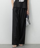 【23区/NIJYUSANKU】の【洗える】トリアセスラブストレッチ ワイド パンツ ブラック系|ID: prp329100004602185 ipo3291000000033068099