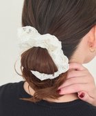 【フィービィー/phoebe】のガーリッシュレースシュシュ ホワイト ホワイト|ID: prp329100004602199 ipo3291000000033068162