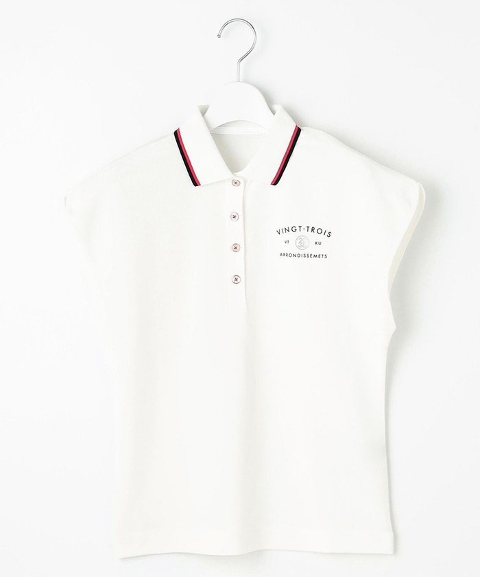 【23区 ゴルフ/NIJYUSANKU GOLF】の【WOMEN】遮熱エイトムーブポロ フレンチスリーブ ストレッチ性 吸水速乾 UVカット インテリア・キッズ・メンズ・レディースファッション・服の通販 founy(ファニー) https://founy.com/ ファッション Fashion レディースファッション Fashion for Women トップス・カットソー Cut & Sew Tops シャツ・ブラウス・オフィスカジュアル Elegant Blouses & Button-Ups ポロシャツ・きれいめカジュアル Smart-Casual Polo Tops 春 Spring 吸水 Absorbent, Quick-Dry ストレッチ Stretch, Stretchy Fabric スリーブ Sleeve, Long Sleeve / Short Sleeve フレンチ French, French Style ポロシャツ Polo Shirt, Collared Tee S/S・春夏 SS, Spring/Summer, Warm Season 新作・新入荷 New Arrivals / New In 夏 Summer エレガント 上品 Elegant ゴルフ Golf |ID: prp329100004602200 ipo3291000000032721989